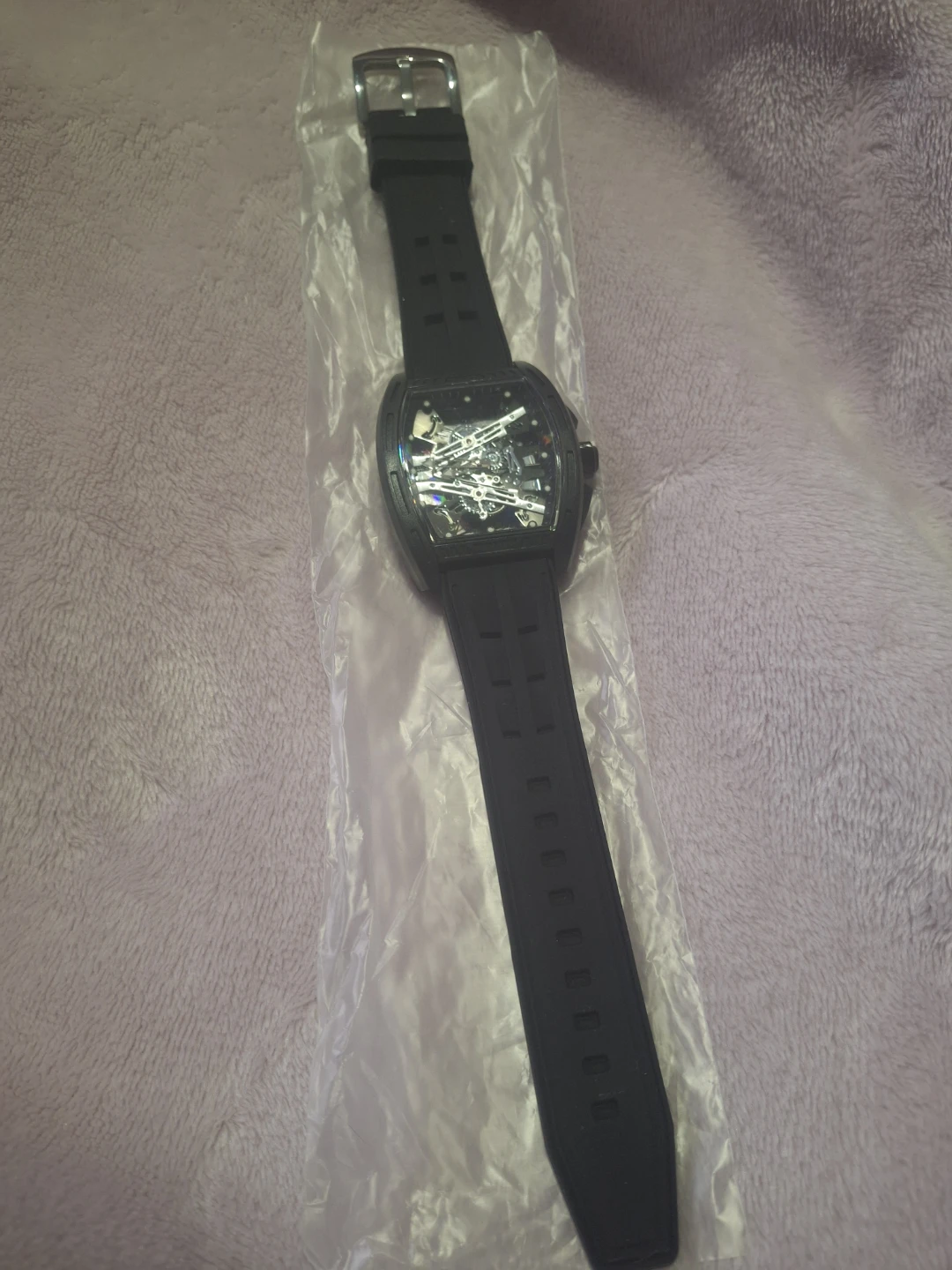 Men's Quartz Skeleton Watch - photo 3