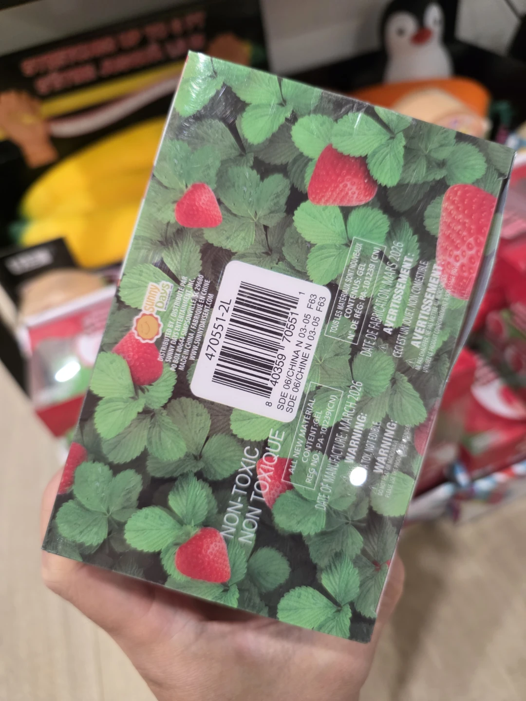 Strawberry Squishy Toy - photo 3