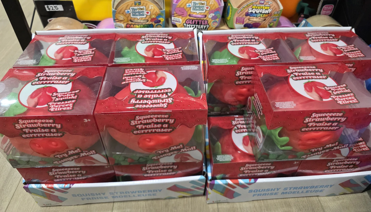 Strawberry Squishy Toy - photo 5