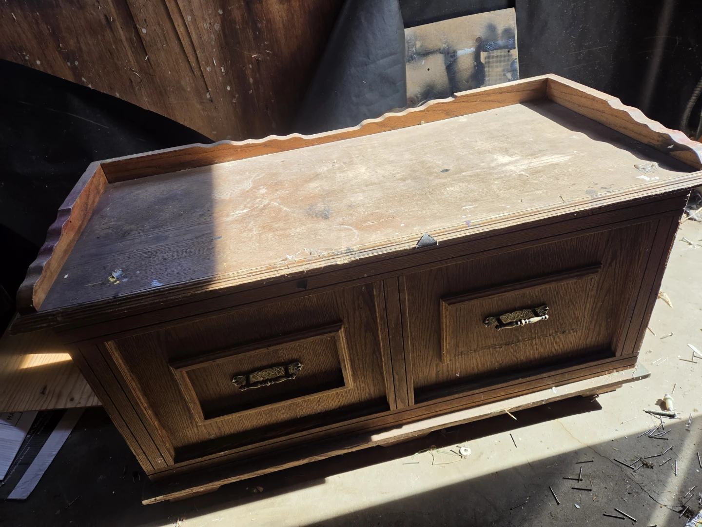 Vintage Cedar Hope Chest