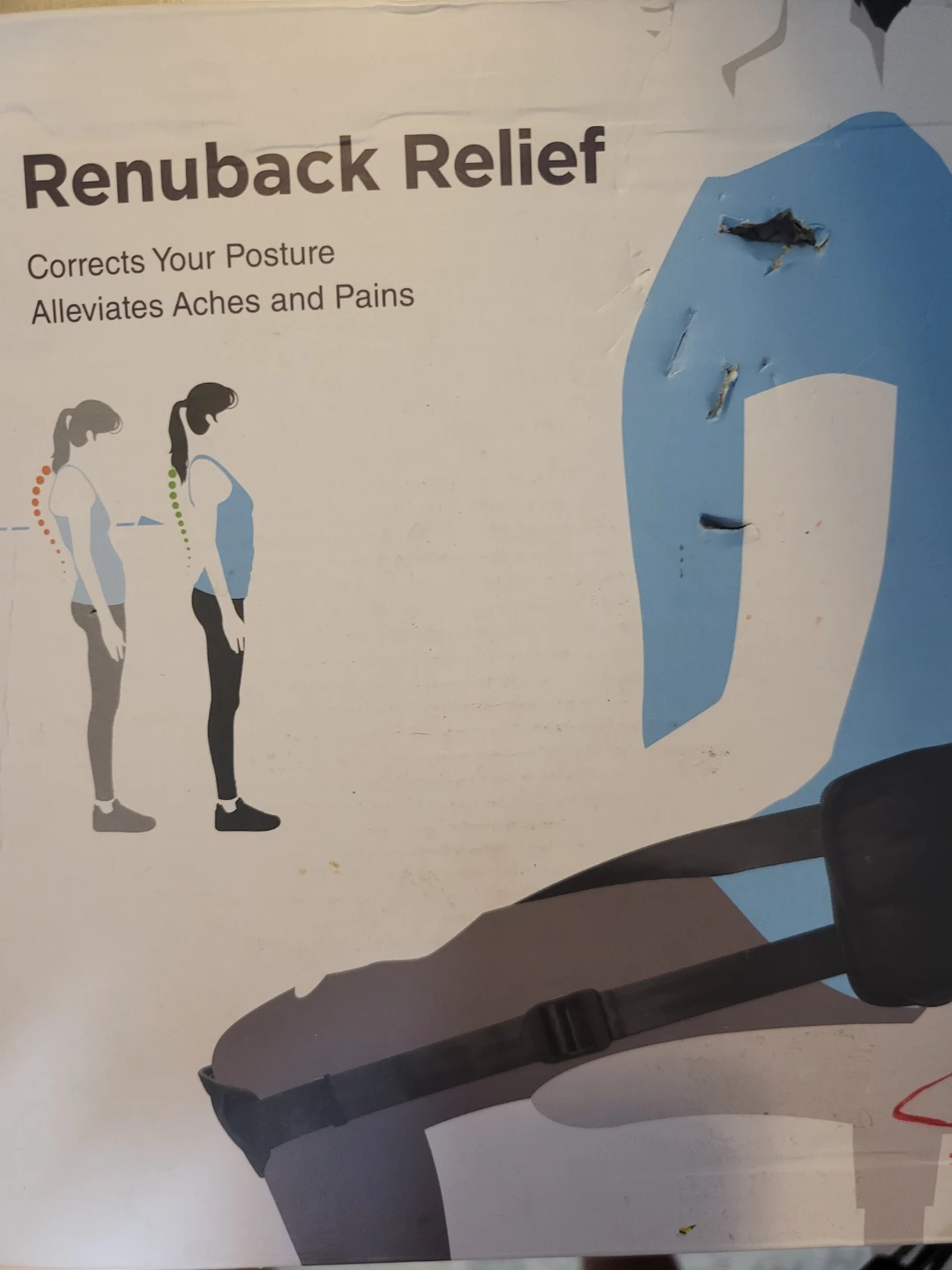 NEW Renuback Relief Posture Corrector
