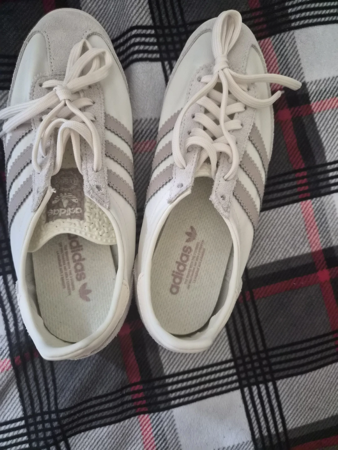 Adidas sneakers white and beige - photo 4