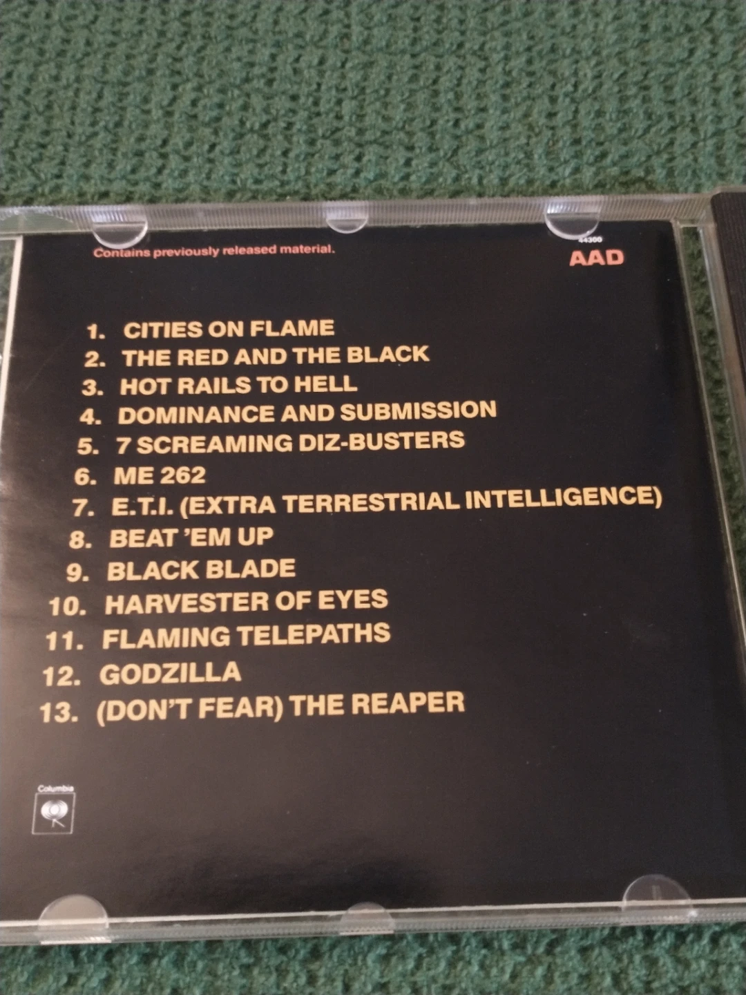 Blue Öyster Cult - Career of Evil: The Metal Years CD - photo 3