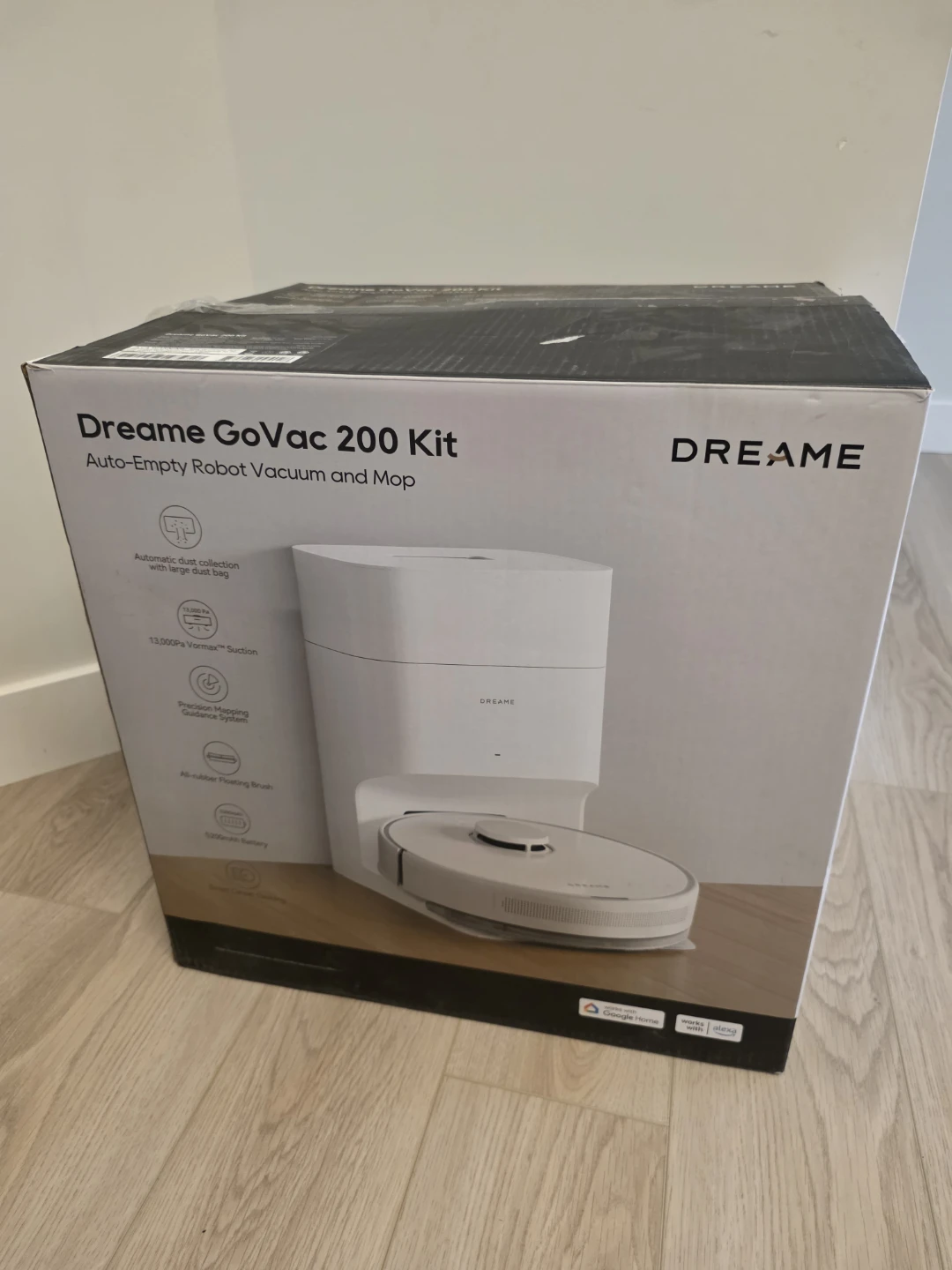Dreame GoVac 200 Kit Auto-Empty Robot Vacuum and Mop