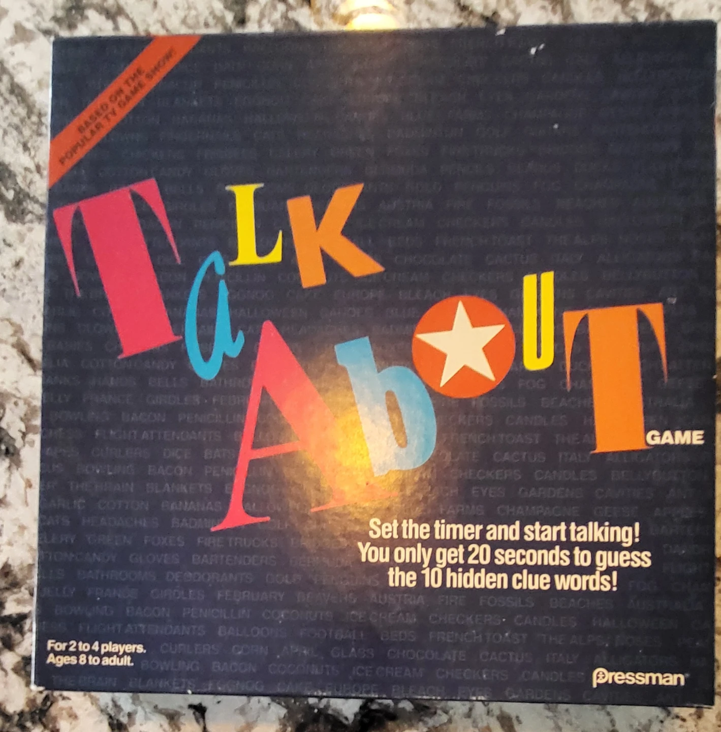 Talk About Board Game by Pressman