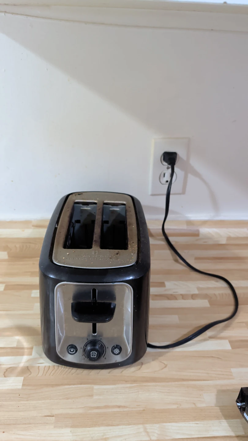 Toastmaster 2-Slice Black Toaster