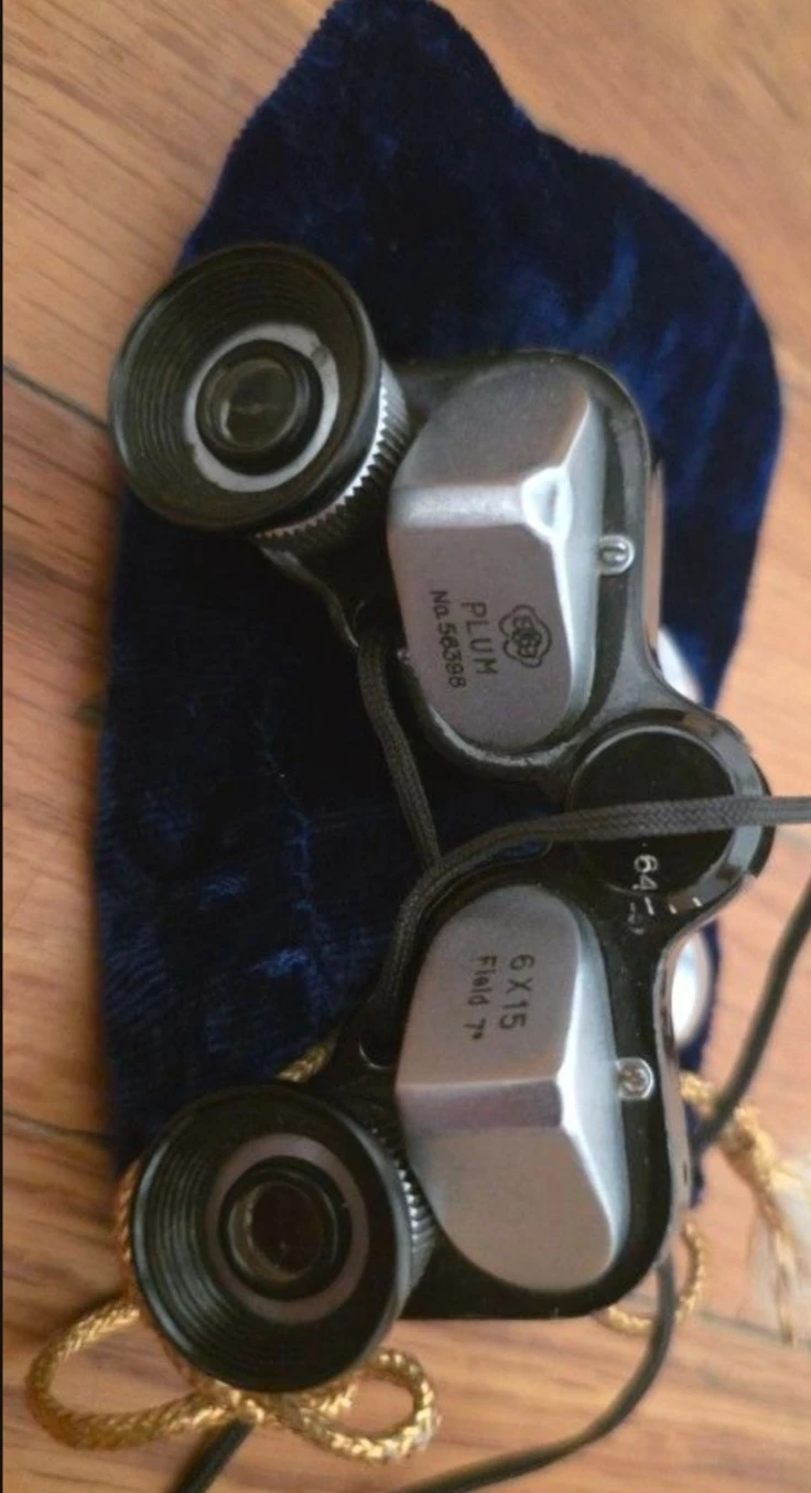 Plum 6x15 Field 7 Degrees Binoculars