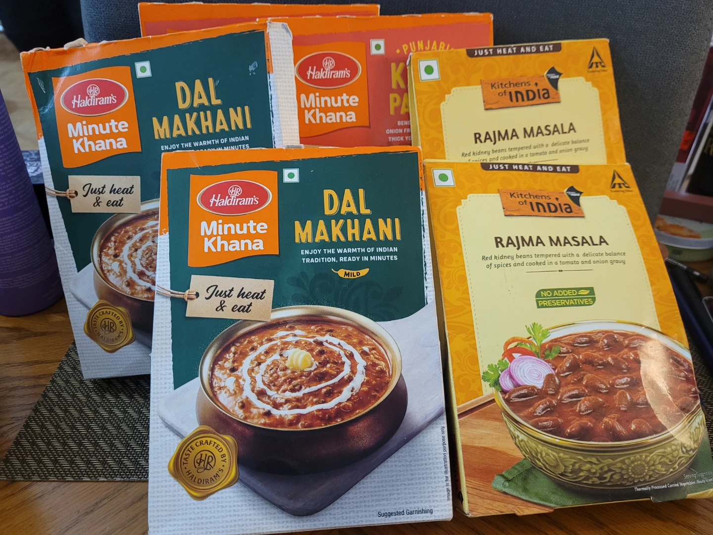 Haldirams and Kitchens of India Ready-to-Eat Meals 2 for $5