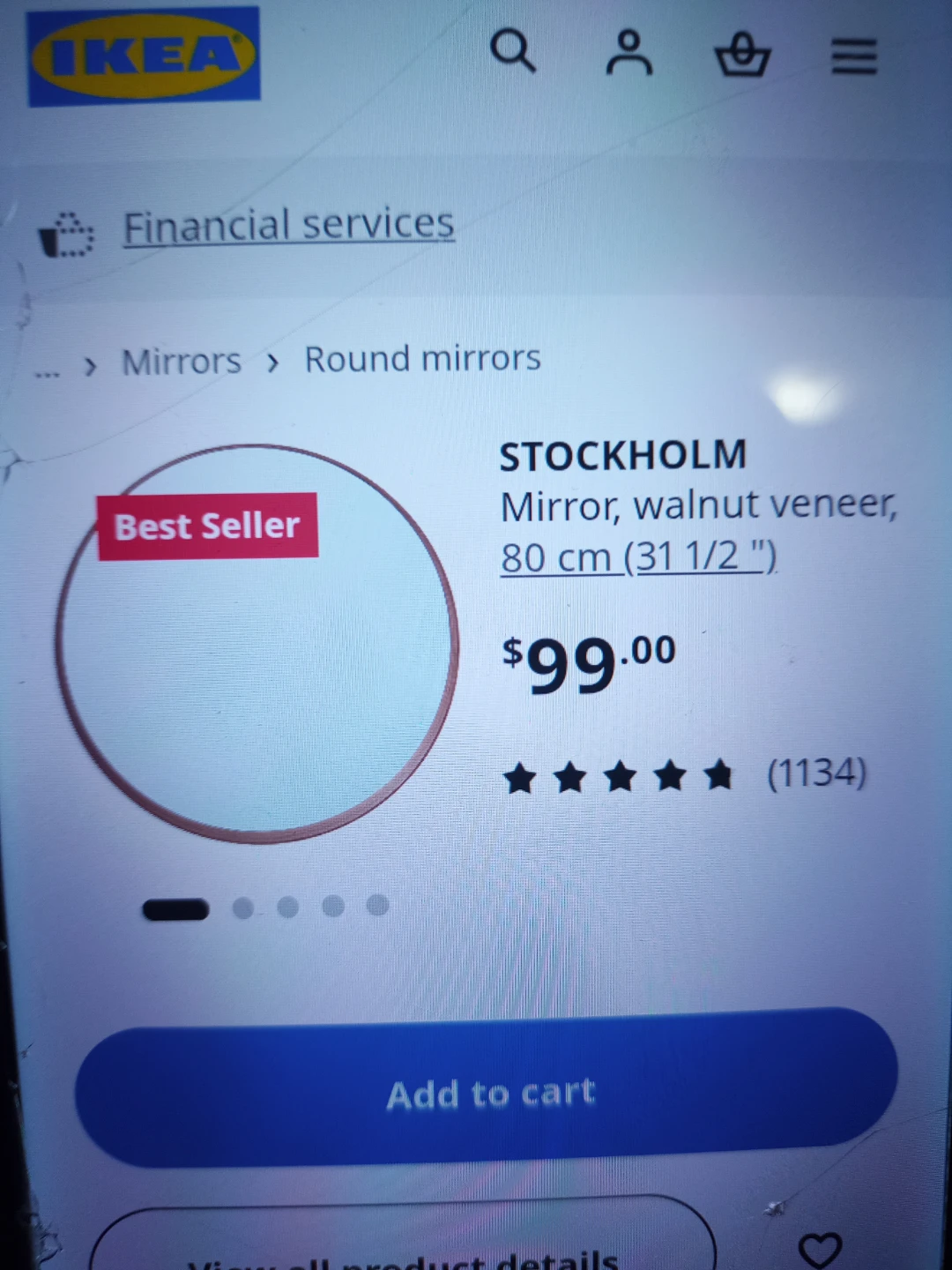 IKEA STOCKHOLM Mirror - photo 4