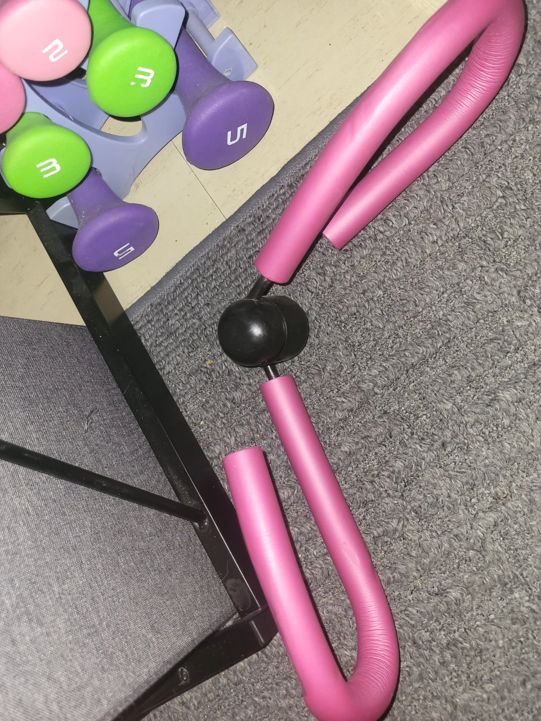 Pink Thigh Toner Exercise Equipment