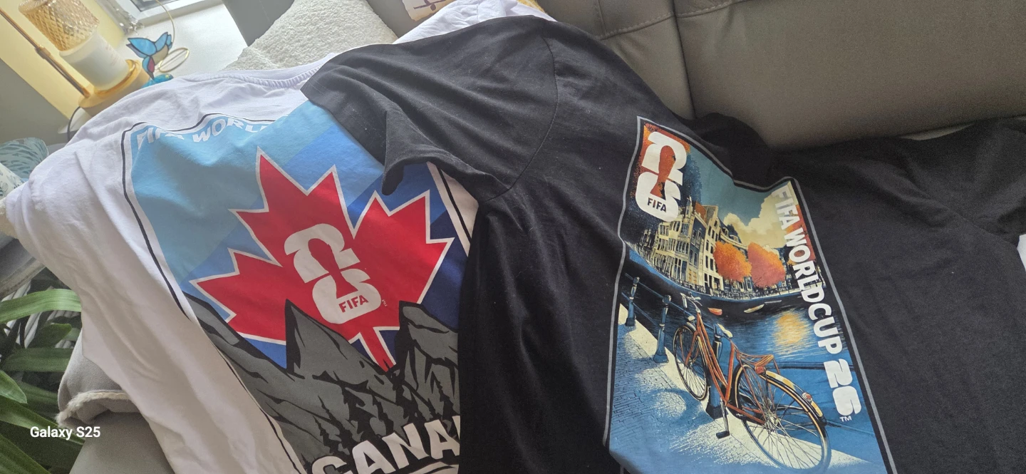 Two FIFA World Cup 26 T-Shirts