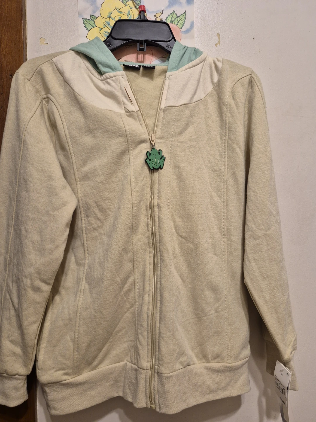 Large sweater with mask hoodie
