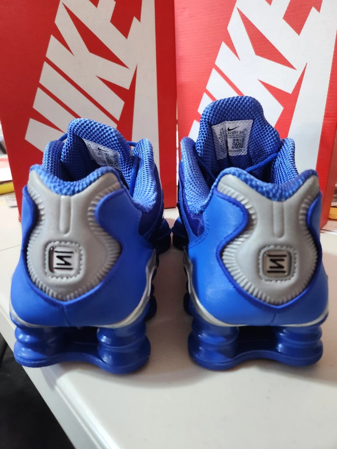 Nike Shox TL Hyper Royal Sneakers - photo 5