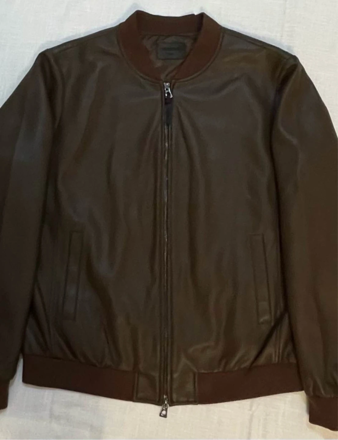 New Rudsak Jersey WN leather bomber jacket - photo 4