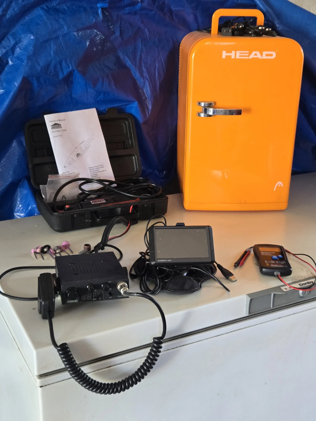 Bar Fridge/ GPS/ CB/ Multi-Meter/ Rotary Tool