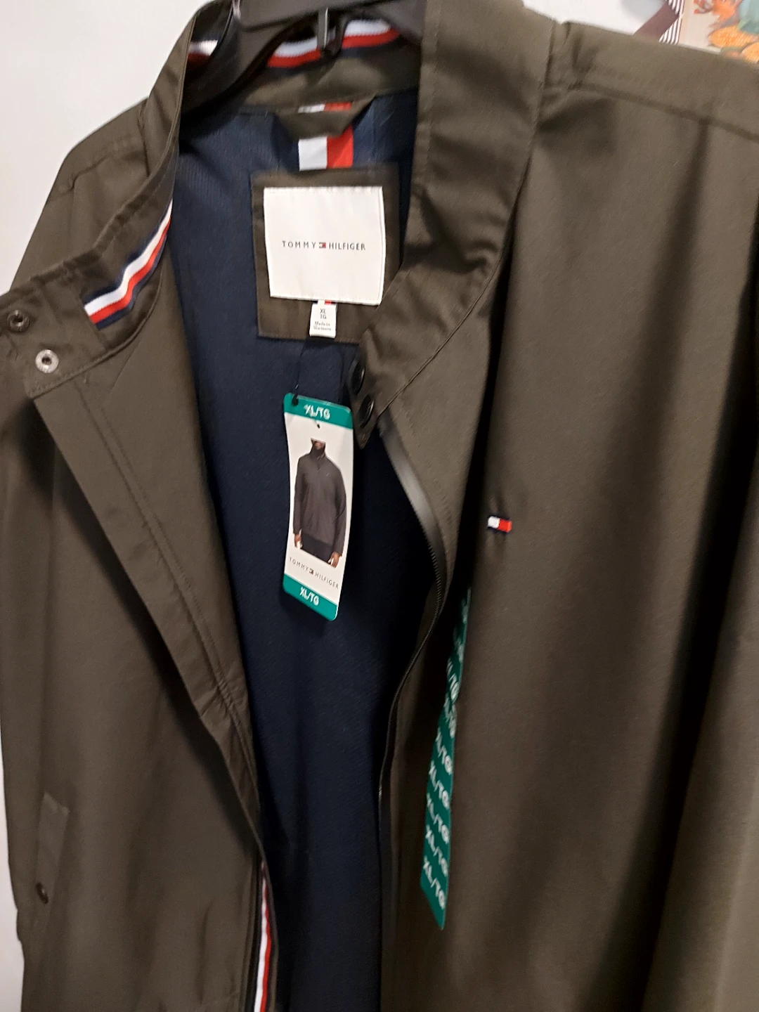 Tommy Hilfiger Olive Green Jacket - photo 3