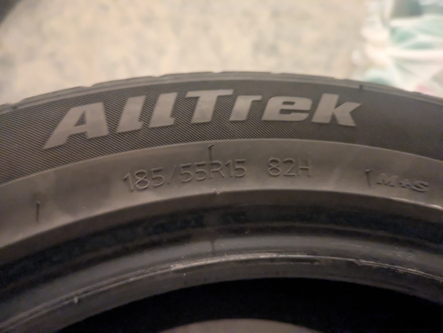 Set of 4 AllTrek 185/55R15 Tires - photo 4