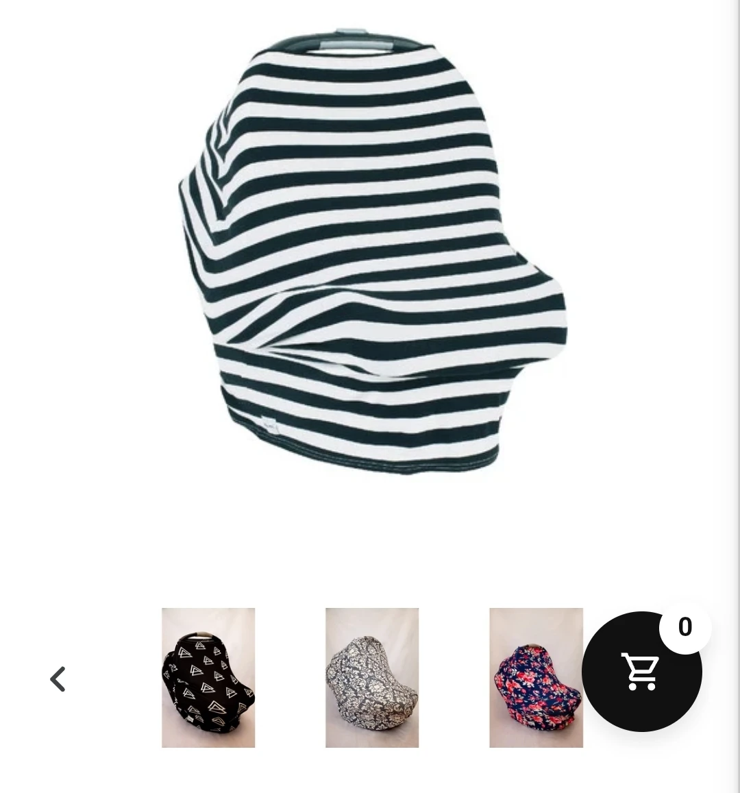 BubCover Stretchy Baby Car Seat Cover 🏈 - photo 2