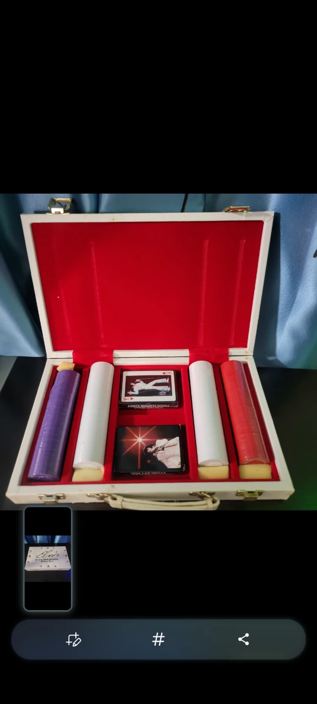 Elvis Presley Viva Las Vegas Poker Set - photo 3