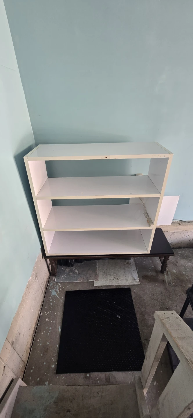 White 3-Tier Storage Shelf - photo 2