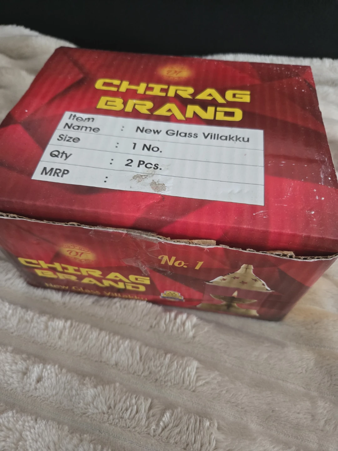 Chirag Brand Glass Villakku