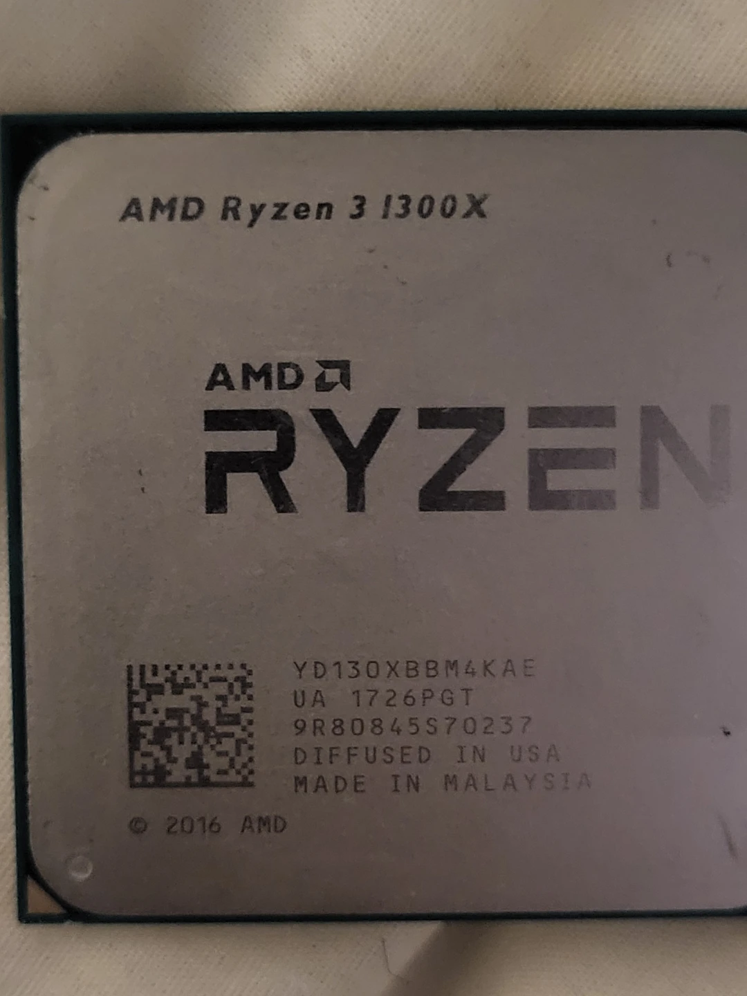 AMD Ryzen 3 1300X Processor