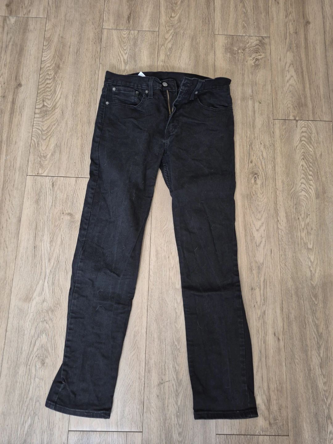 NEW Levi's 502 Regular Taper Jeans Black W32 L32
