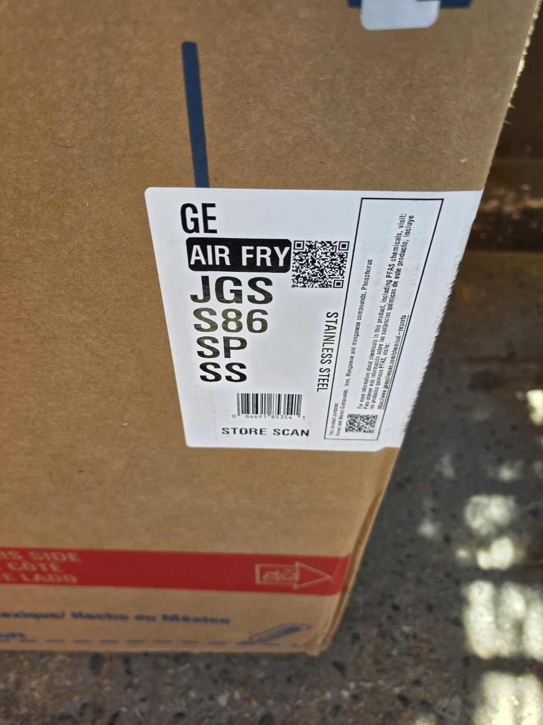 GE 30 in. Double Oven Gas Range with Air Fry - photo 2