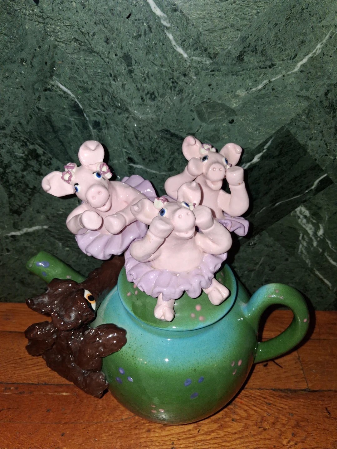 Unique Vintage Teapot