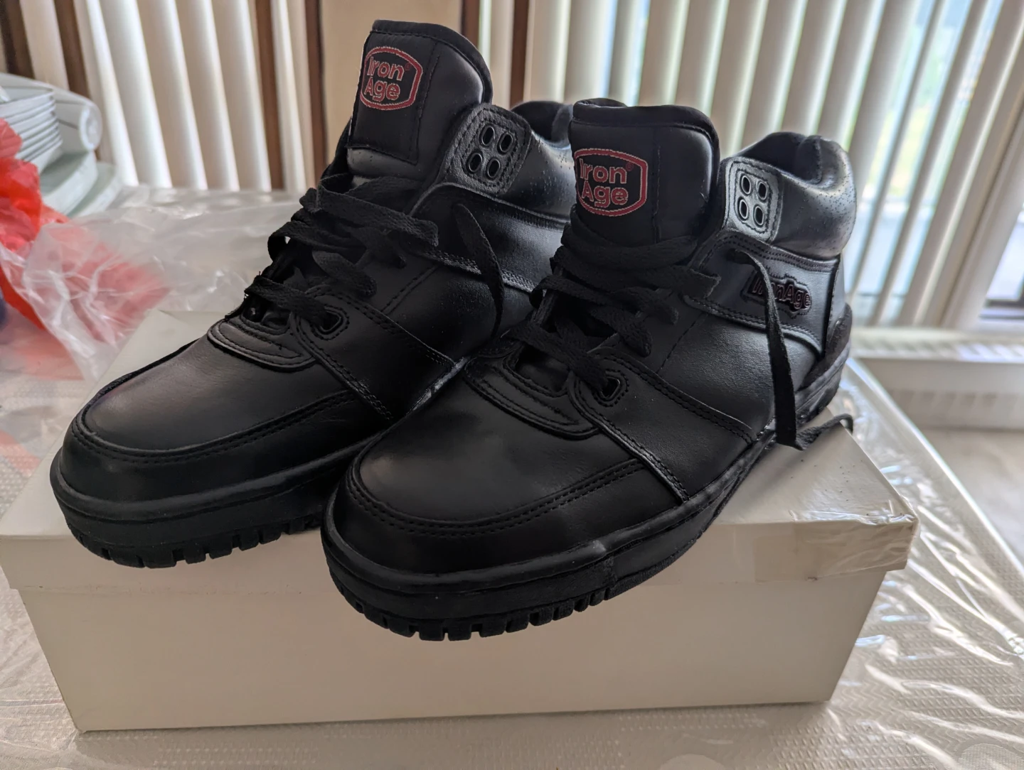 Iron Age Steel Toe Work Shoes