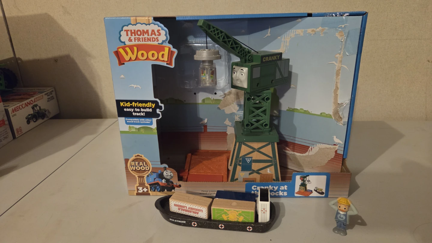 Thomas & Friends Wood Cranky at the Docks