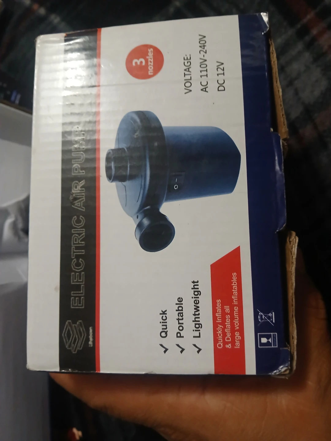 Electric Air Pump Model 8211