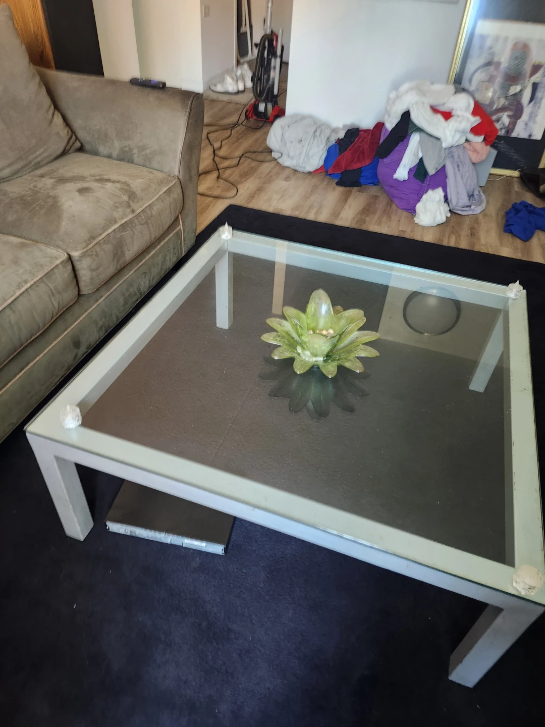 Square Glass Coffee Table