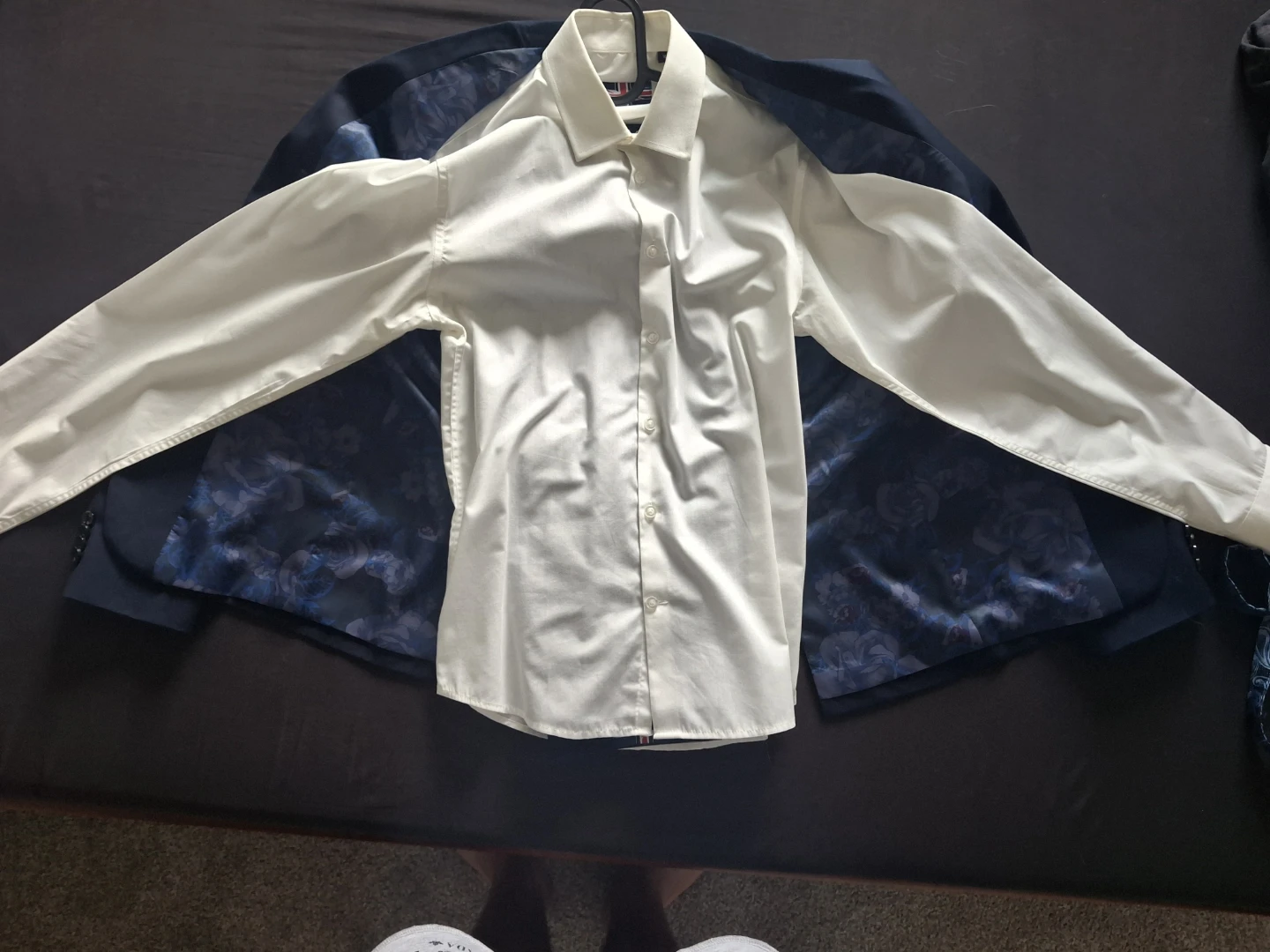 Boys Navy Suit Set - photo 2
