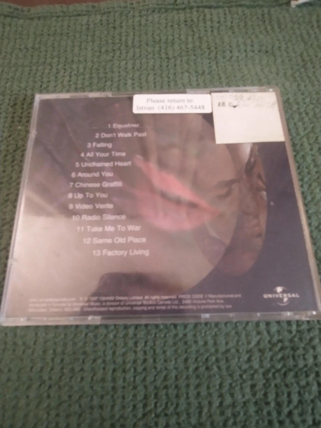 Blue Peter All Through The Night CD 1997 - photo 4
