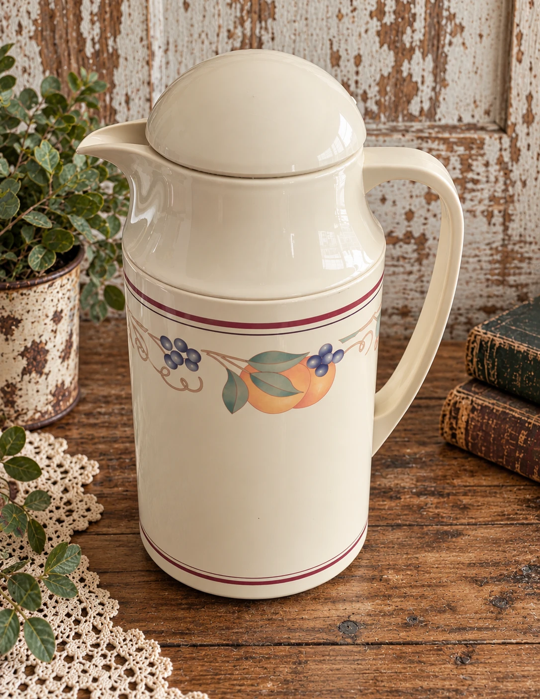 Vintage Corning insulated coffee carafe