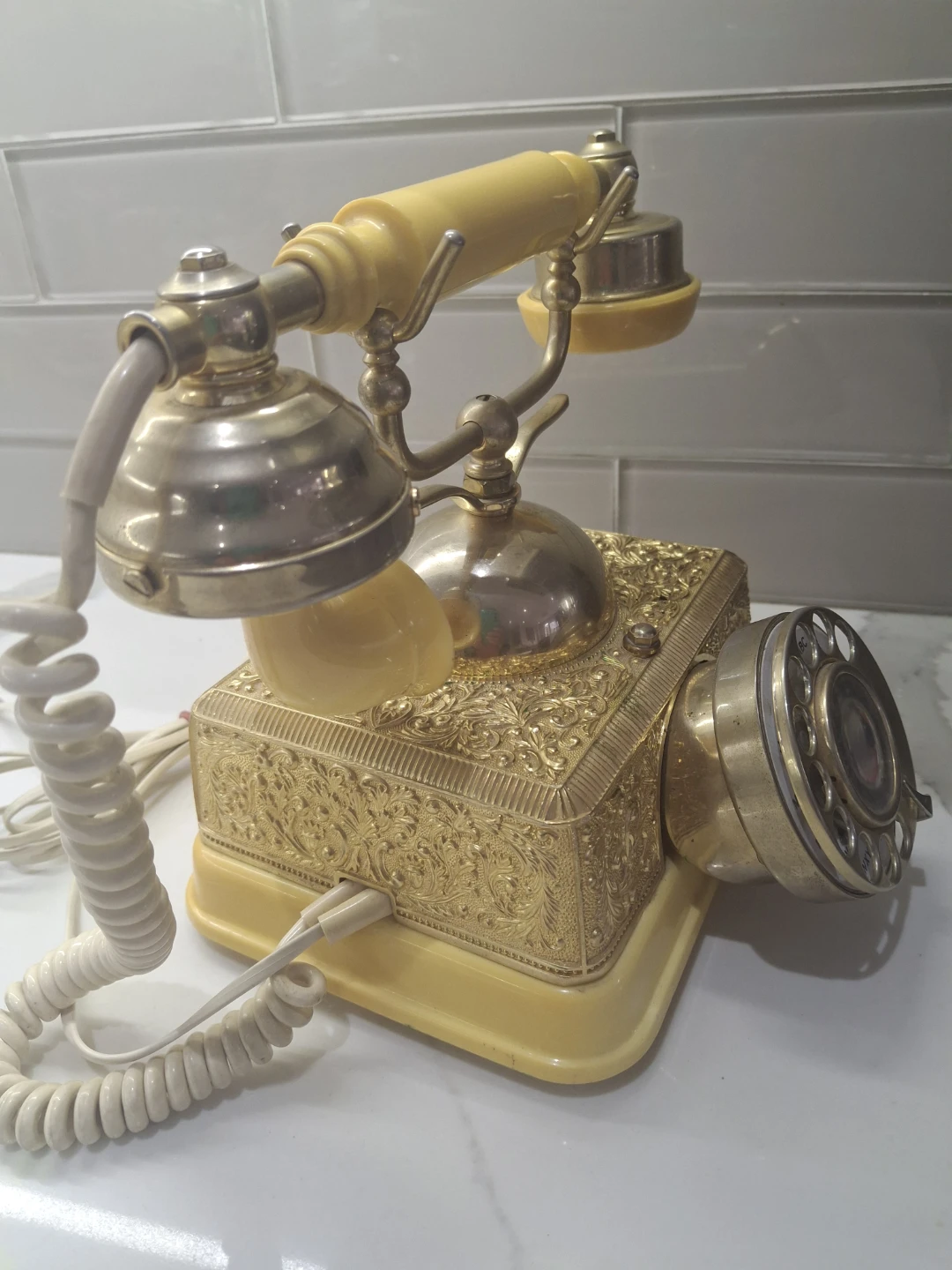 Vintage  Rotary Telephone - photo 3