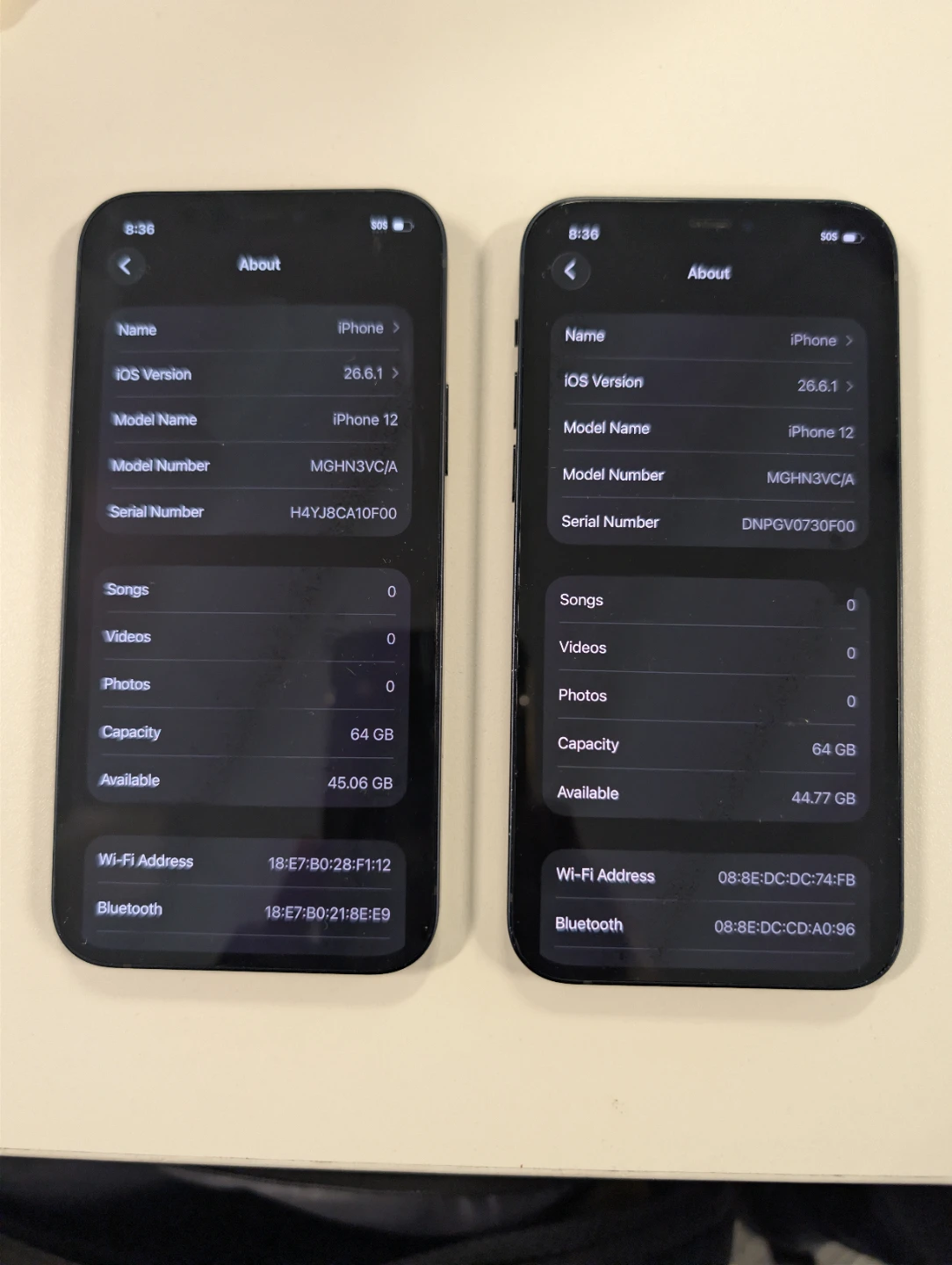 2 Black iPhone 12s for sale - photo 2