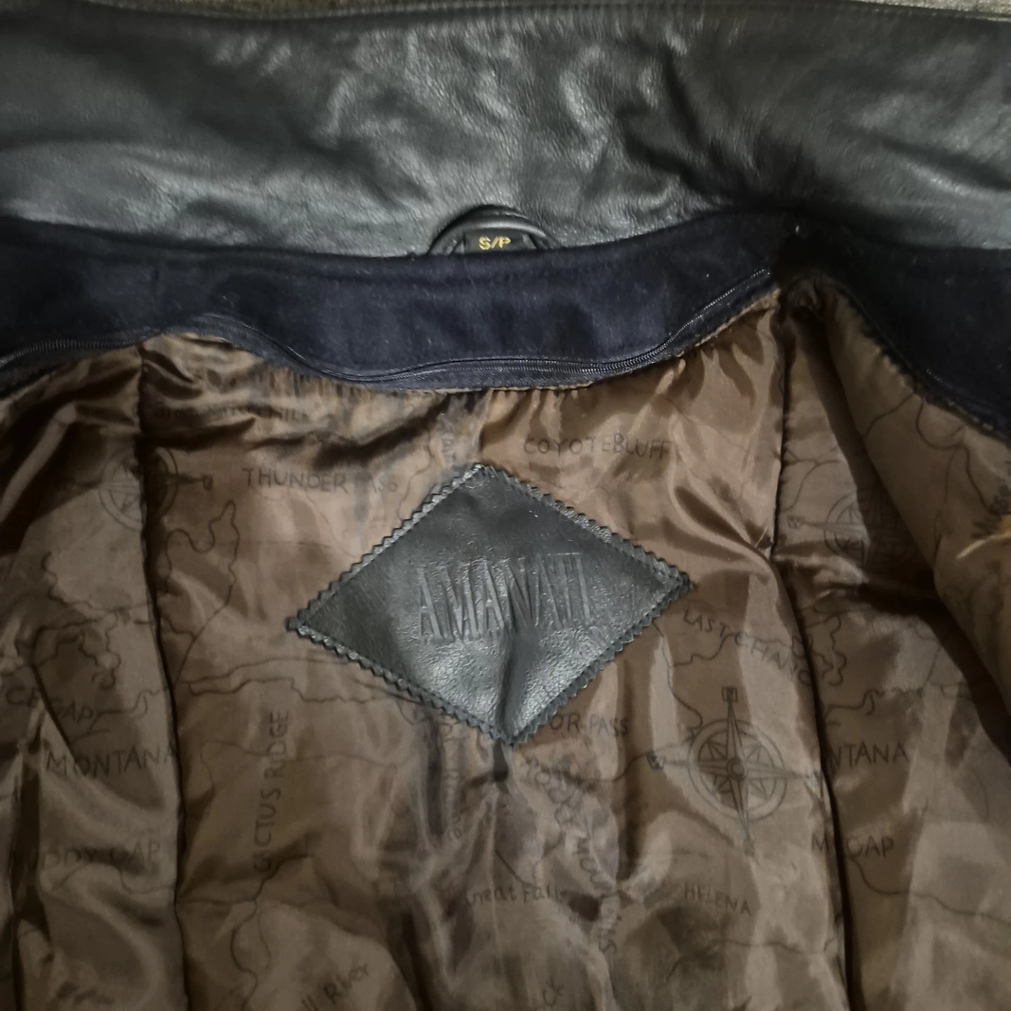 Amanati Wool and Leather Varsity Jacket - photo 2