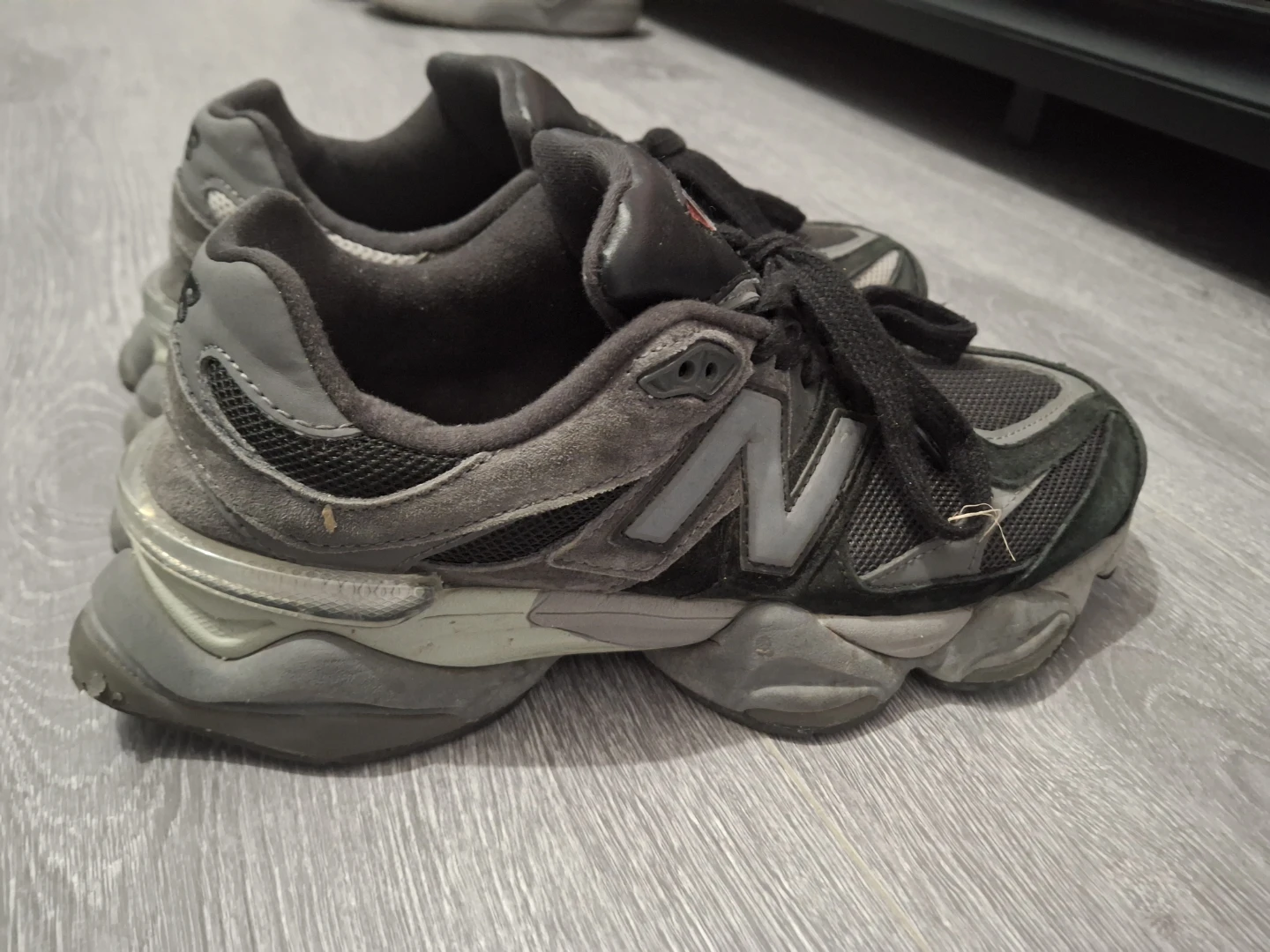 New Balance 9060 Black/Grey Sneakers - photo 2