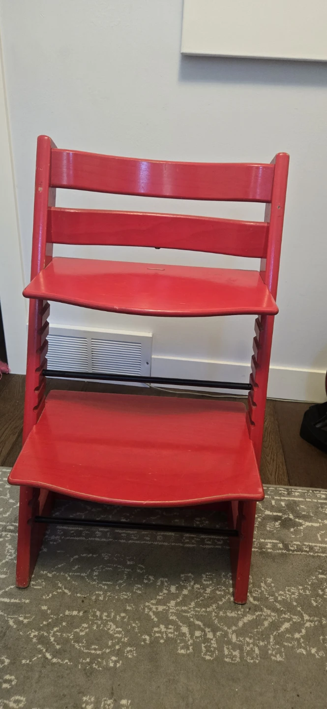 Stokke Tripp Trapp High Chair Red