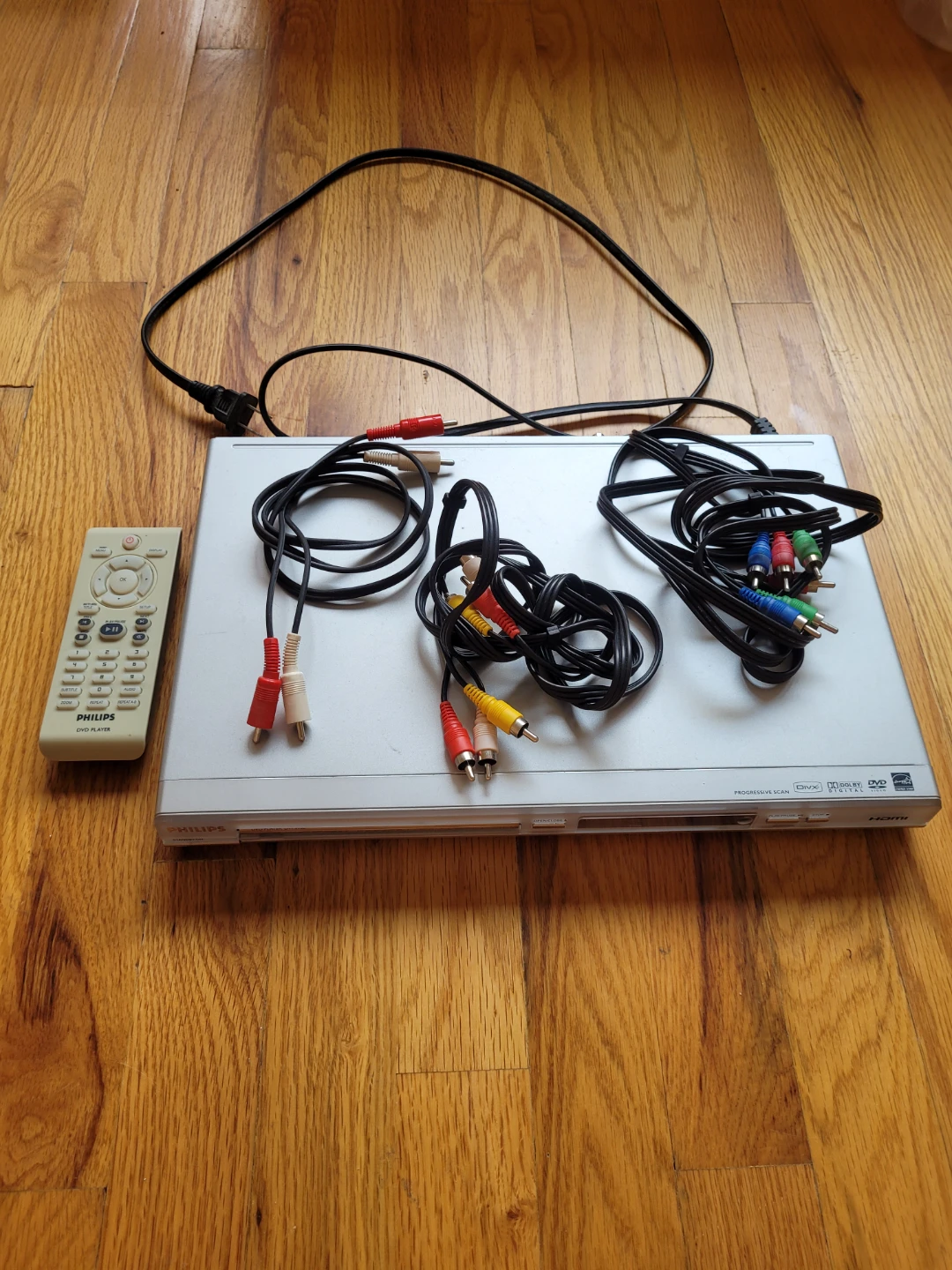 Philips Progressive Scan DVD Player DVP3940 with Remote - photo 3