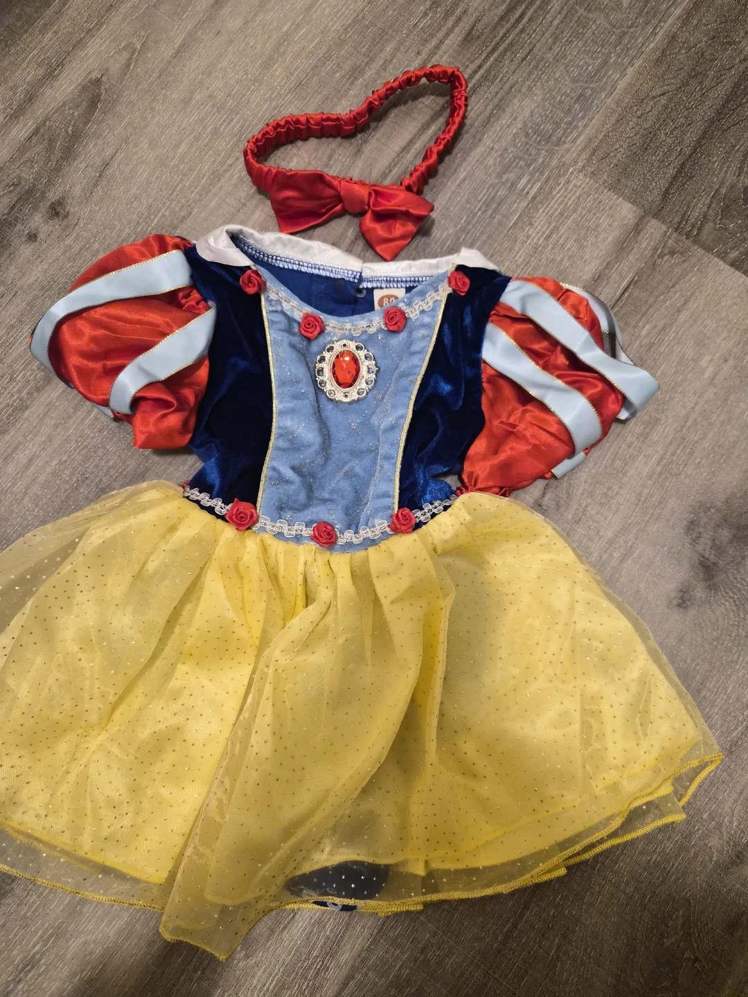 Baby Snow White Costume with Headband Size 80