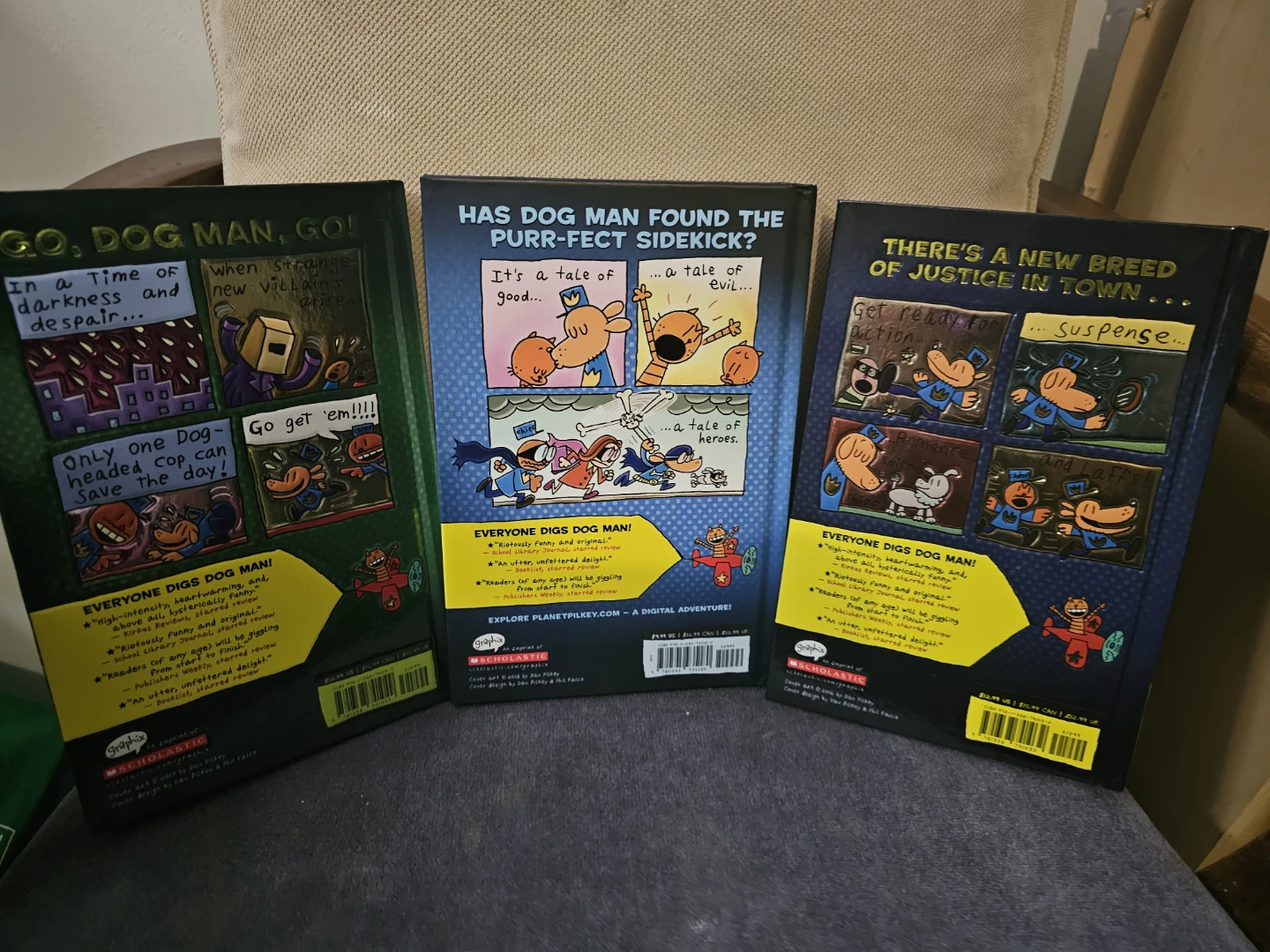 3 Dog Man Hardcover Books by Dav Pilkey - photo 5