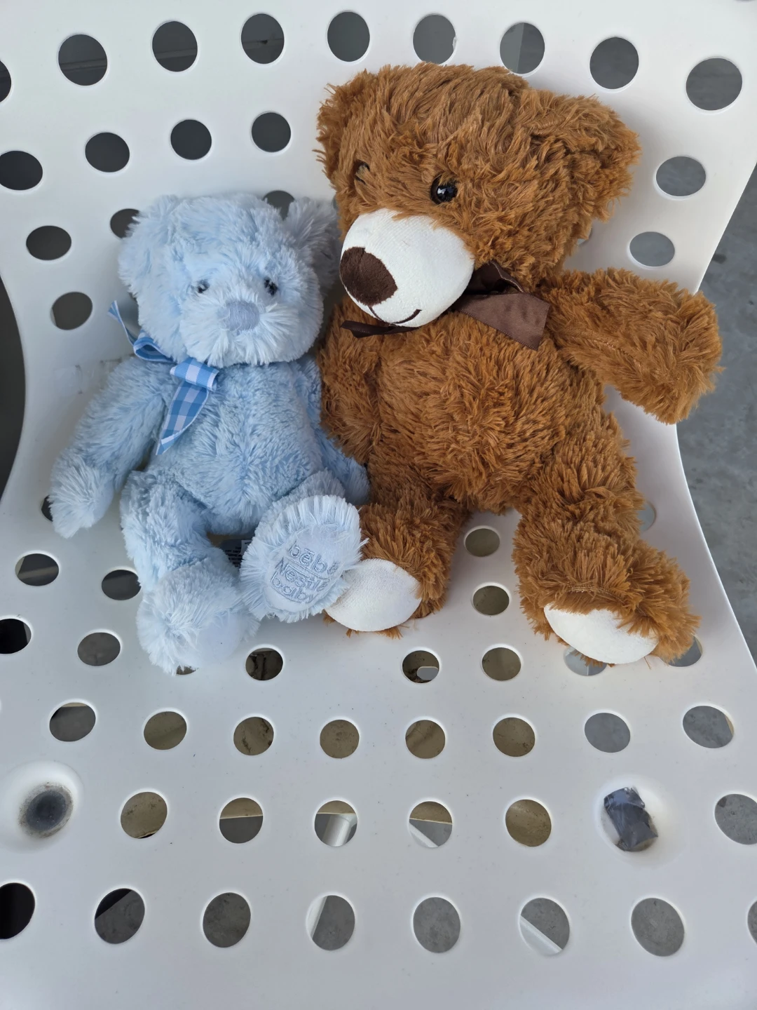 Two Plush Teddy Bears