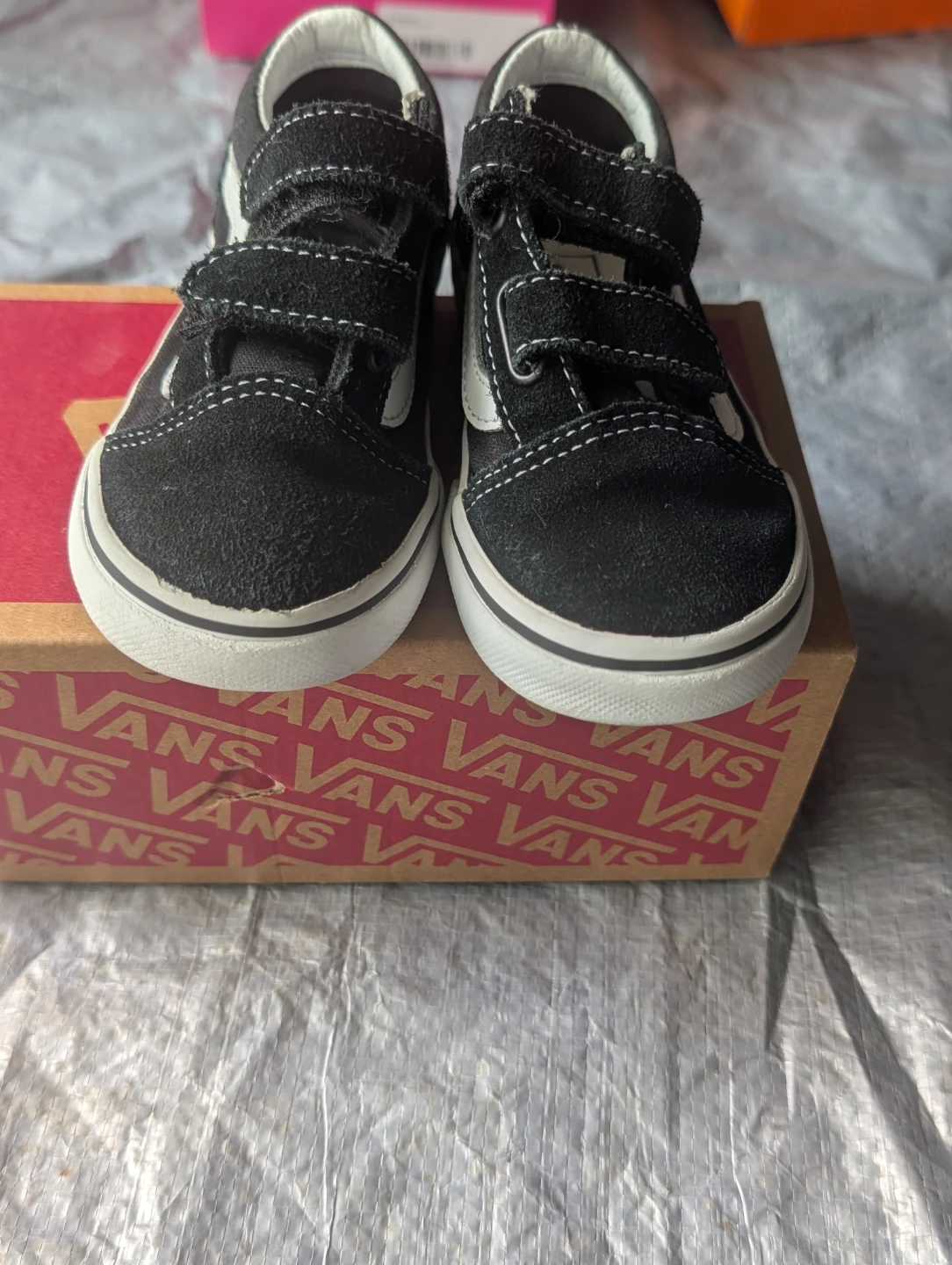Vans Old Skool V Toddler Shoes Size 9