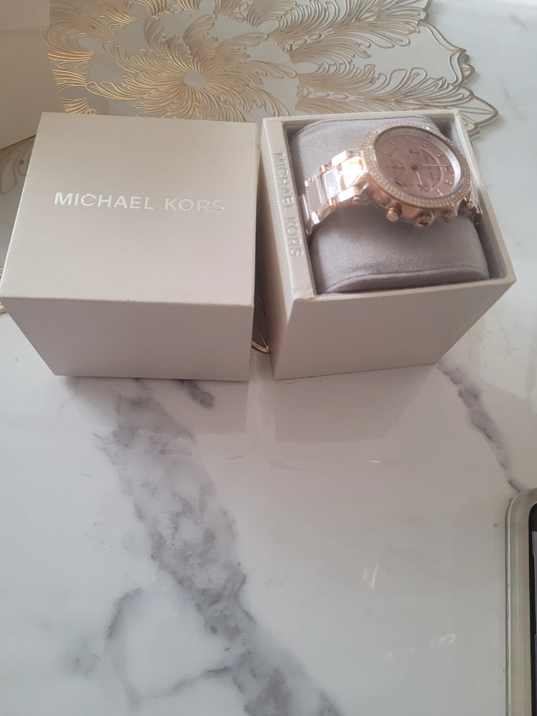 Michael Kors Rose Gold Tone Watch