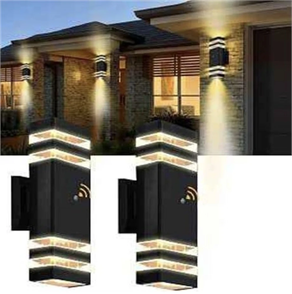 NEW Hameso 2-Pack Outdoor Wall Light w/ Bulbs, 3000K