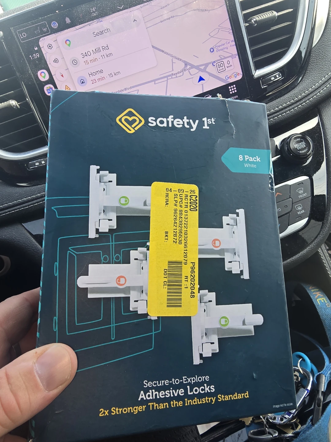 Safety 1st Adhesive Locks 8 Pack