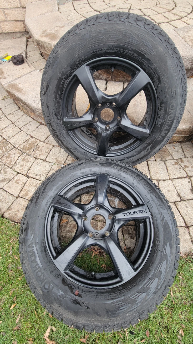 4 Touren Rims with Winter Tires for DODGE CARAVAN - photo 3